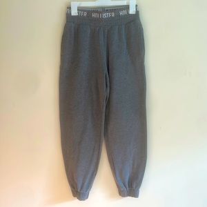 Hollister grey joggers